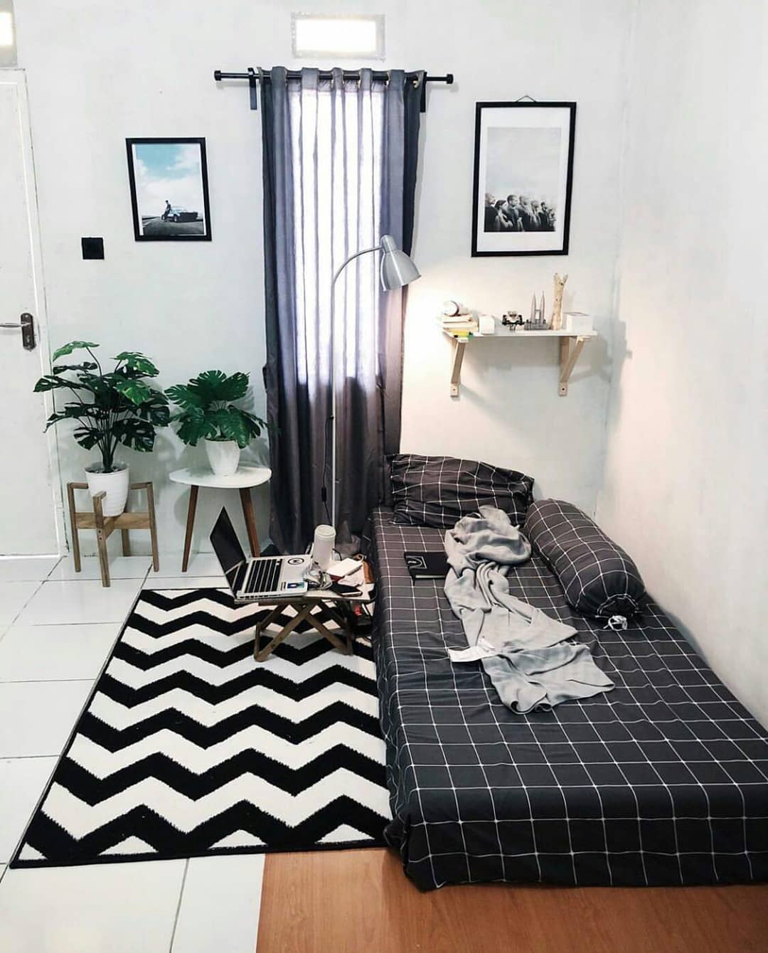 Detail Desain Kamar Hitam Putih Remaja Nomer 11