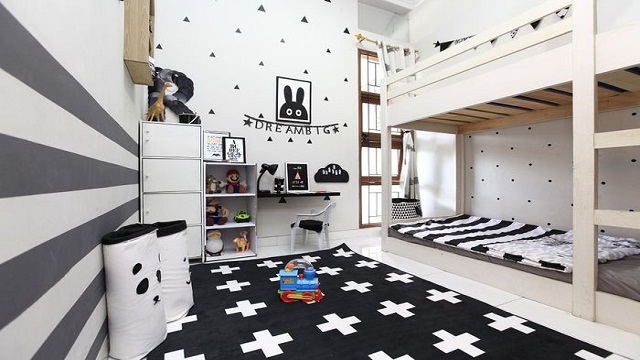 Detail Desain Kamar Hitam Putih Remaja Nomer 27