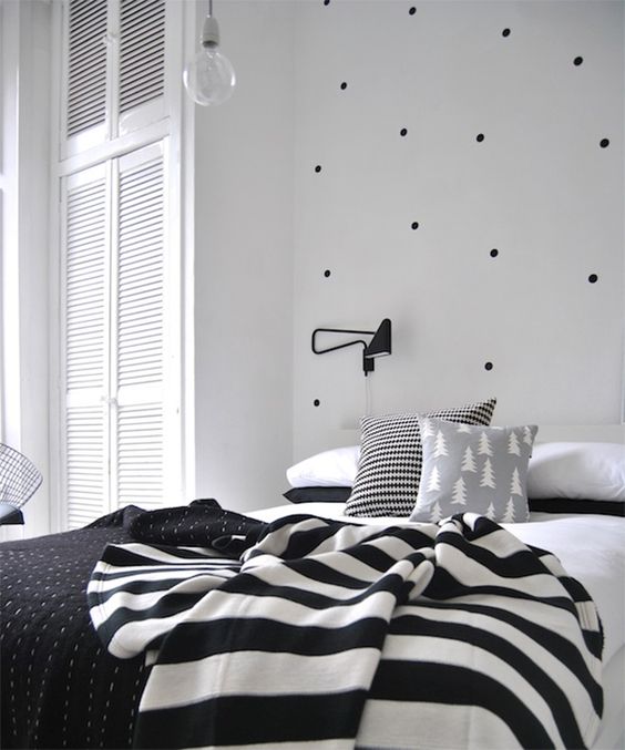 Detail Desain Kamar Hitam Putih Simple Nomer 44