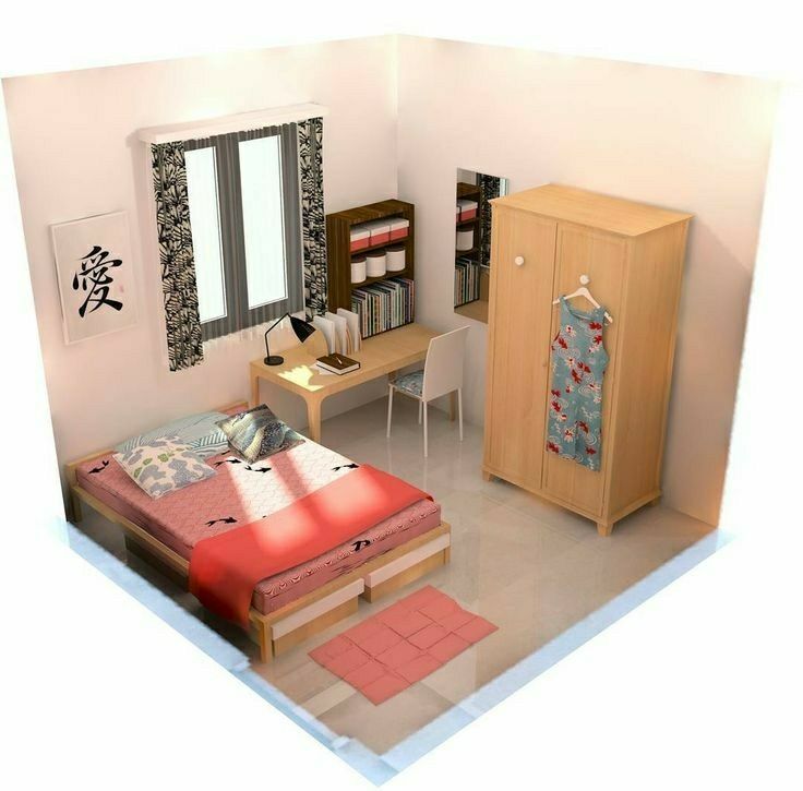 Detail Desain Kamar Kontrakan Nomer 11