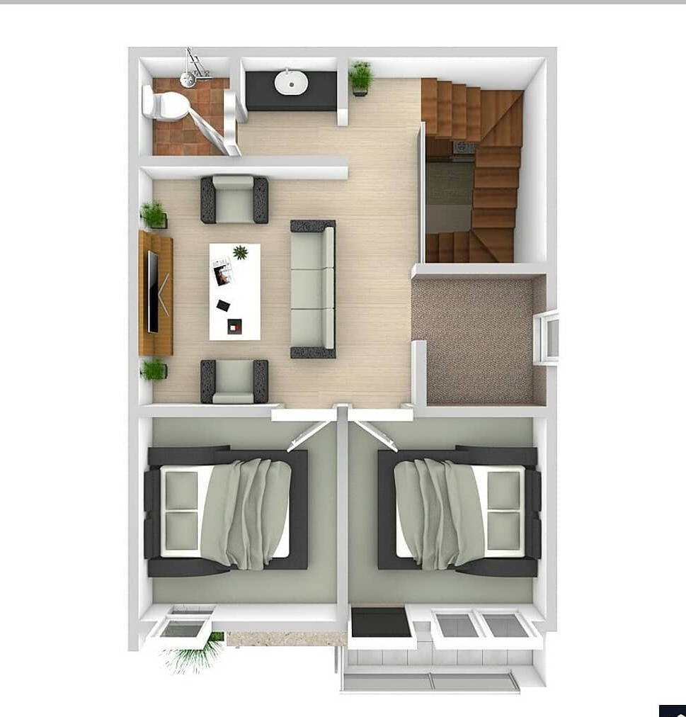 Detail Desain Kamar Lantai 2 Nomer 30