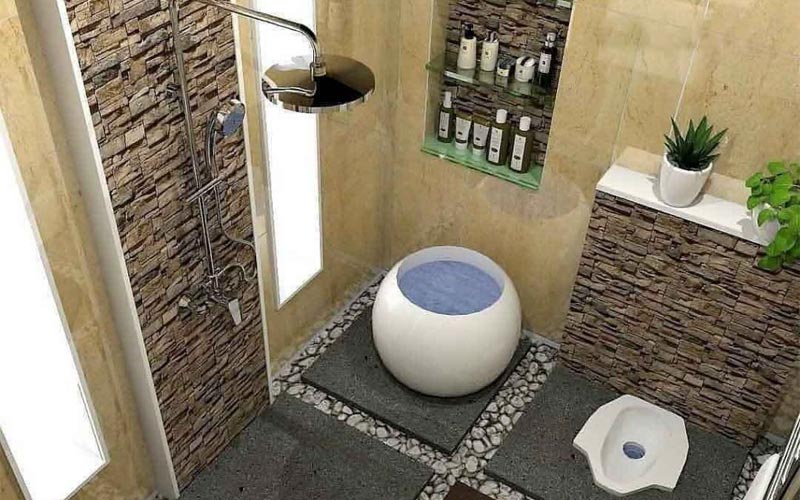 Detail Desain Kamar Mandi Dan Wc Sederhana Nomer 6