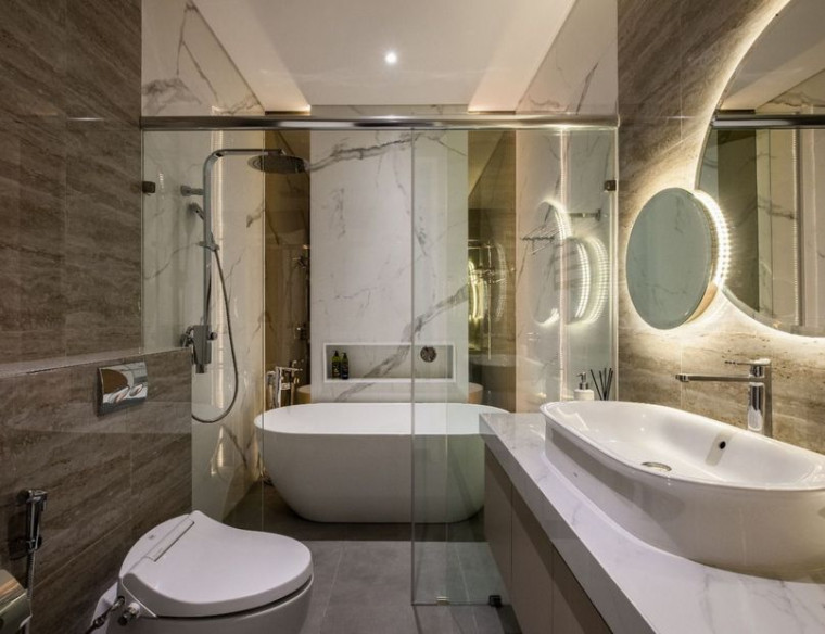 Detail Desain Kamar Mandi Hotel Nomer 3