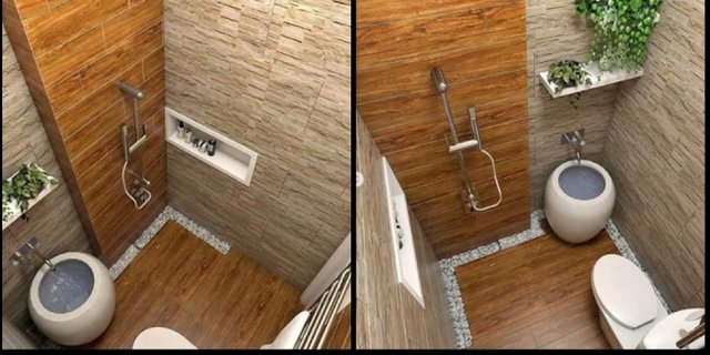 Detail Desain Kamar Mandi Mungil Nomer 25