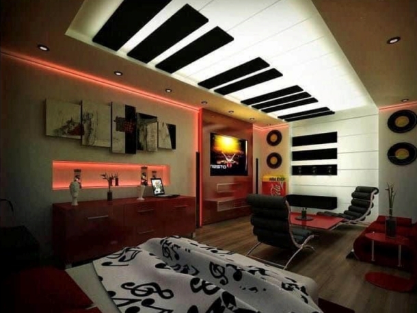 Detail Desain Kamar Musik Nomer 44