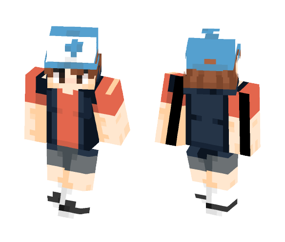 Detail Gravity Falls Minecraft Skins Nomer 18