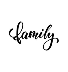 Detail Handlettering Familie Nomer 26