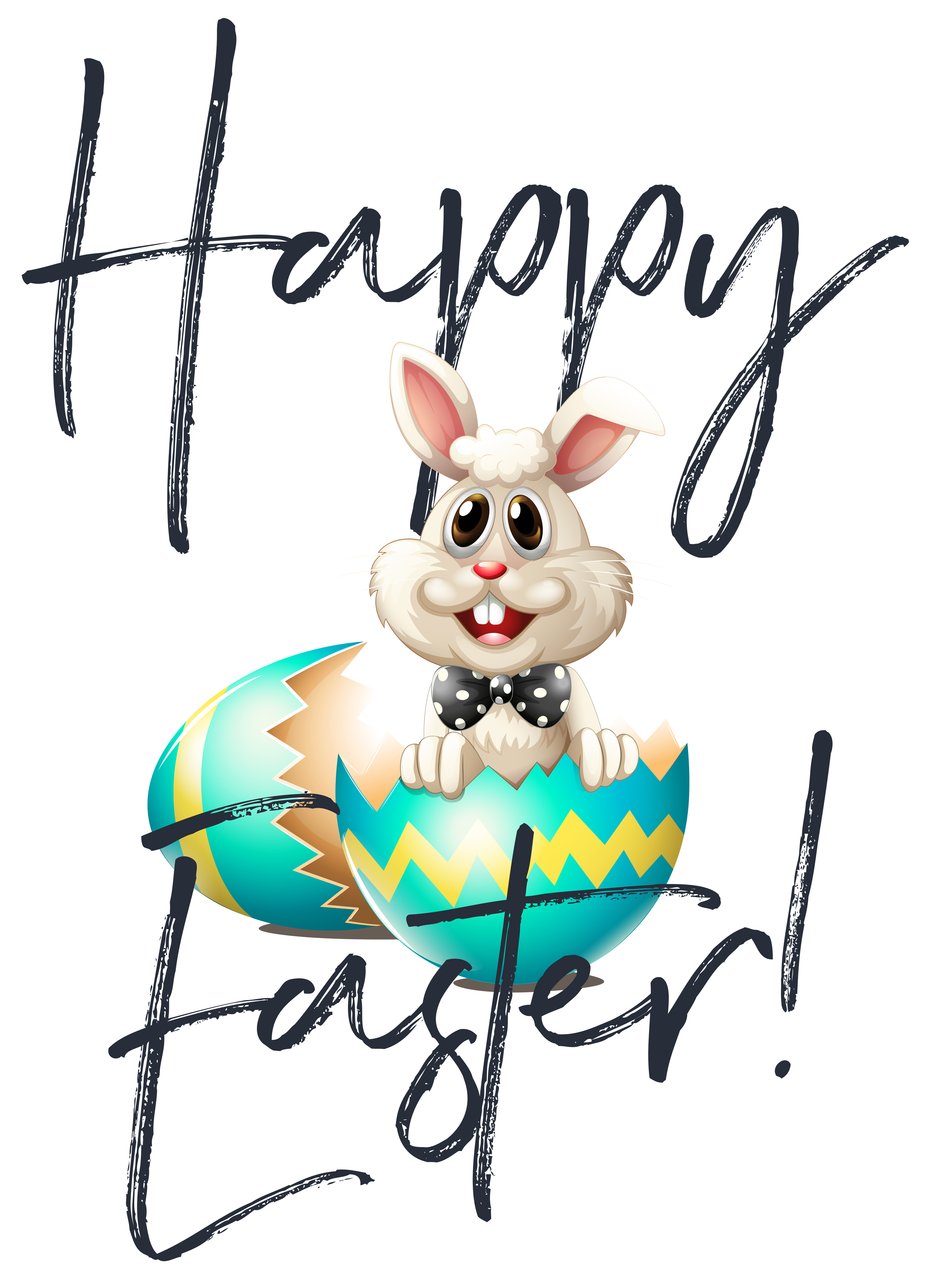 Detail Hase Frohe Ostern Nomer 14
