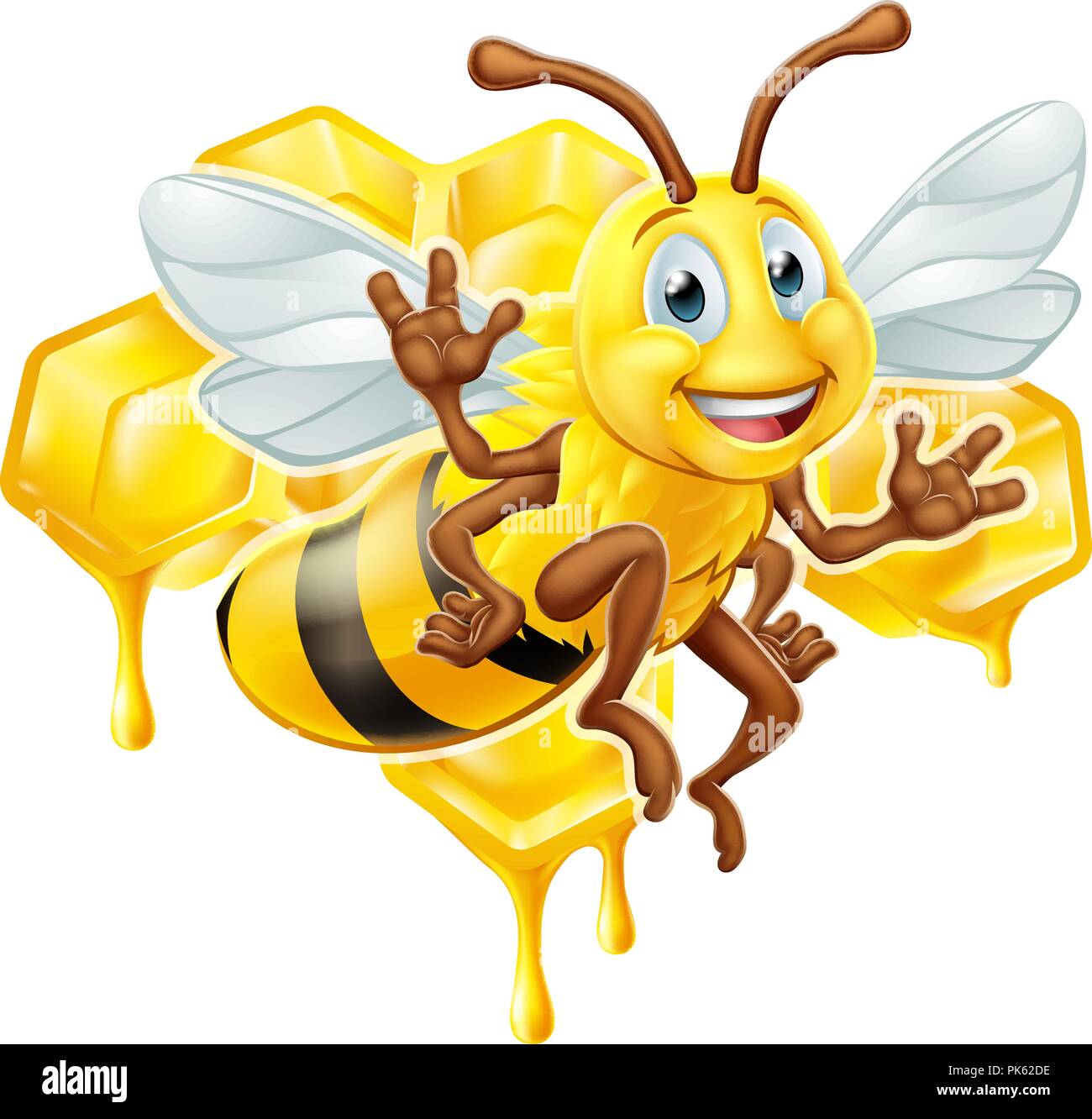 Detail Honey Bee Cartoon Nomer 26
