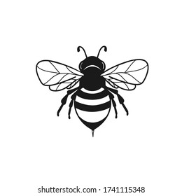 Detail Honey Bee Clipart Black And White Free Nomer 21