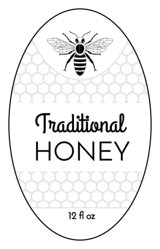 Detail Honey Jar Labels Template Nomer 15