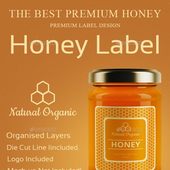 Detail Honey Jar Labels Template Nomer 42