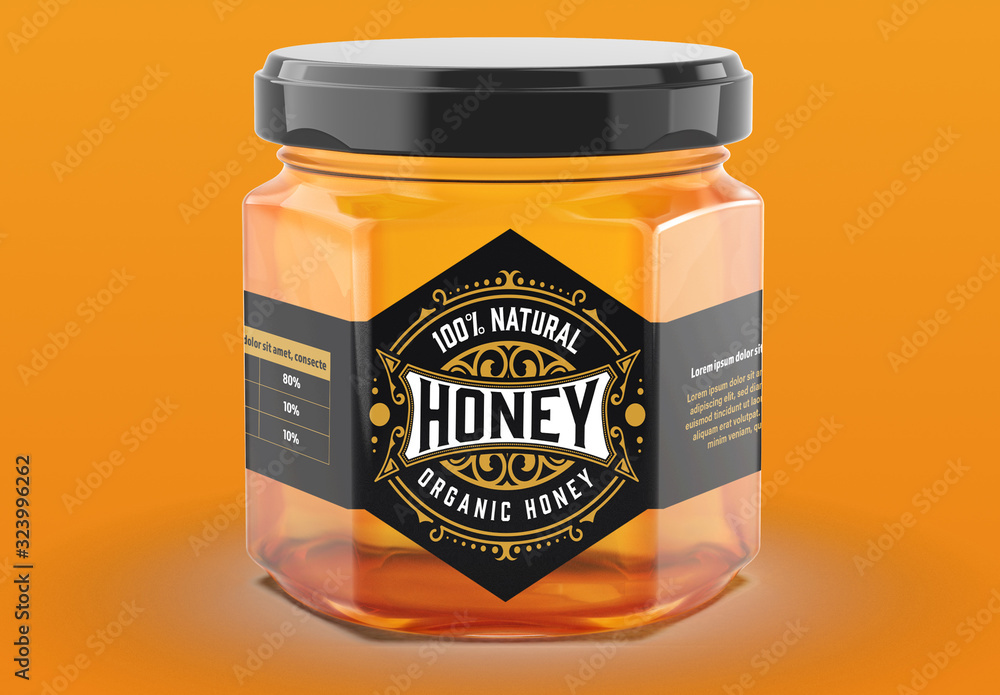 Detail Honey Jar Labels Template Nomer 45