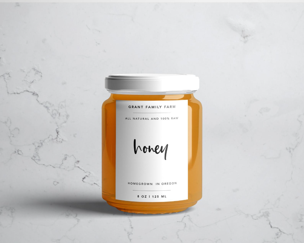 Detail Honey Jar Labels Template Nomer 49