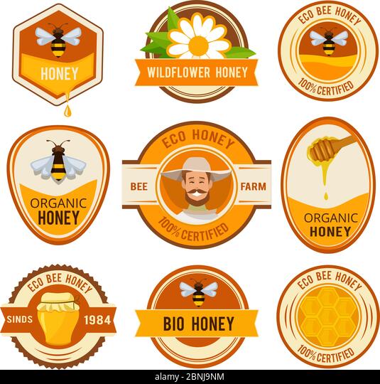 Detail Honey Jar Labels Template Nomer 54