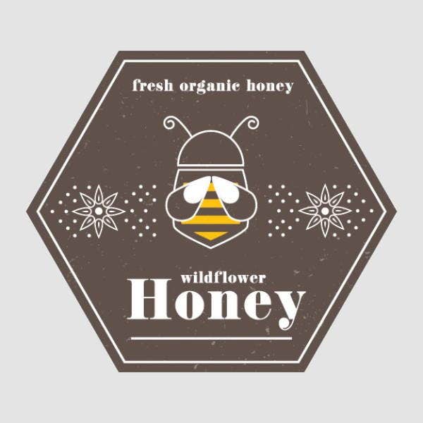 Detail Honey Jar Labels Template Free Nomer 15