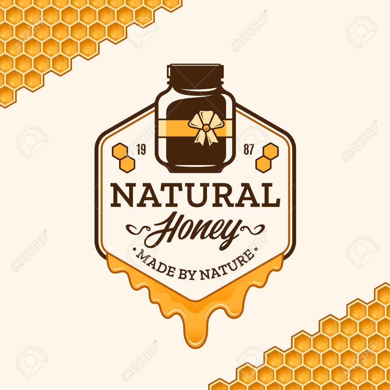 Detail Honey Logo Nomer 38