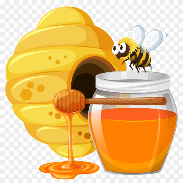 Detail Honey Transparent Background Nomer 19