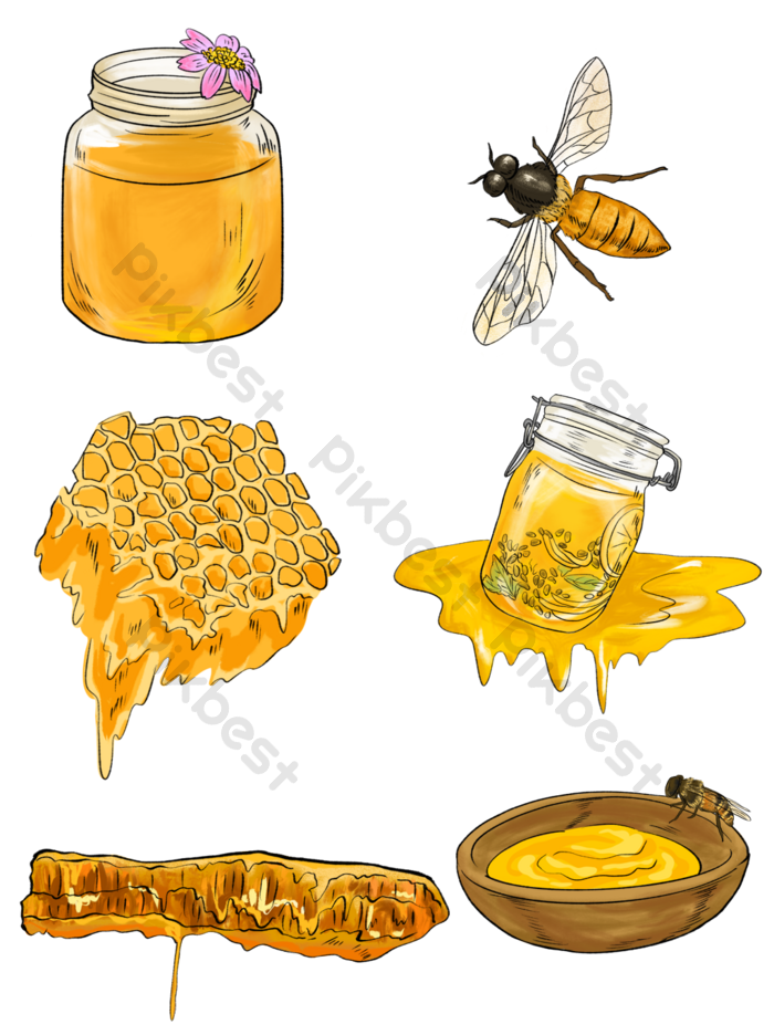 Detail Honey Vector Png Nomer 44
