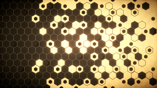 Detail Honeycomb Wallpaper Nomer 7