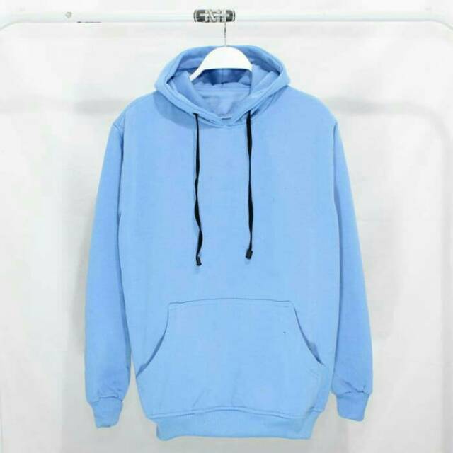 Detail Hoodie Biru Langit Nomer 5