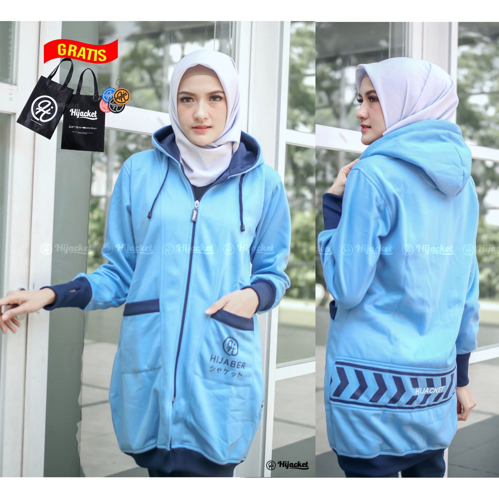 Detail Hoodie Biru Langit Nomer 45