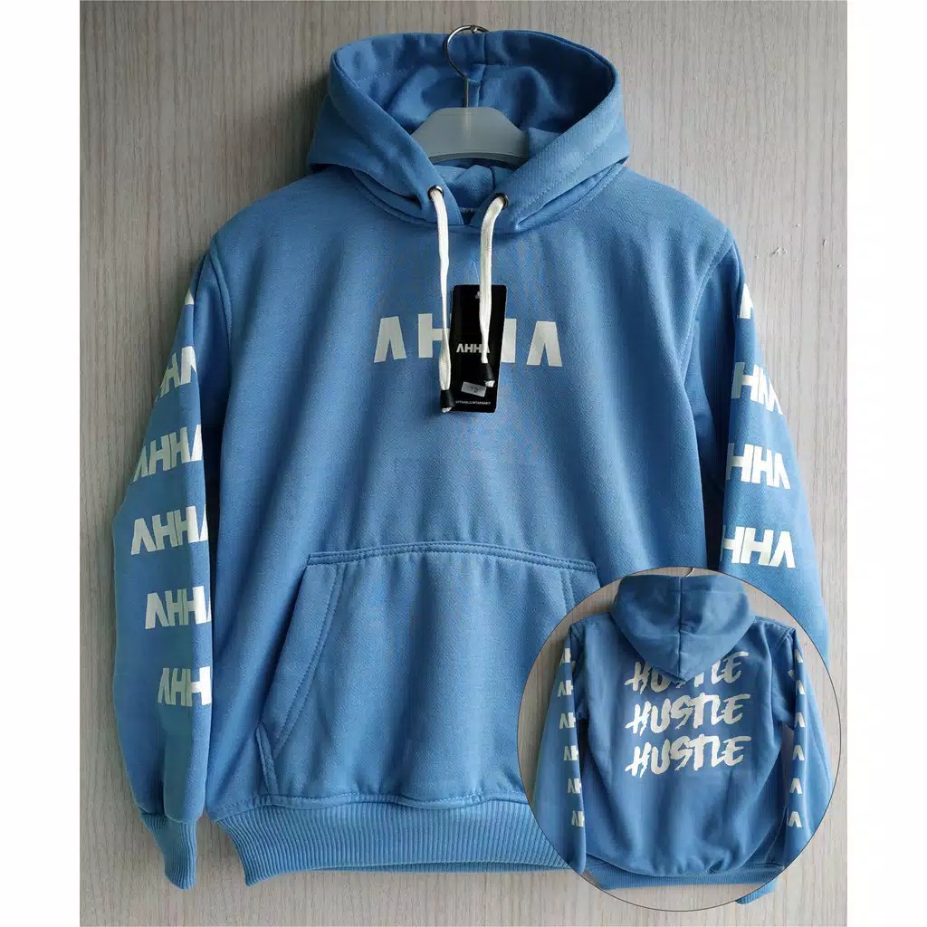 Detail Hoodie Biru Langit Nomer 48