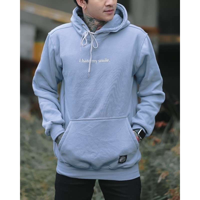 Detail Hoodie Biru Langit Nomer 6