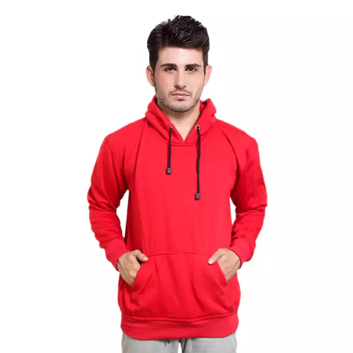 Detail Hoodie Merah Polos Nomer 32