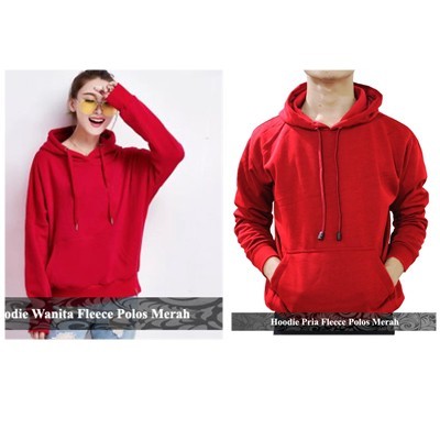 Detail Hoodie Merah Polos Nomer 49