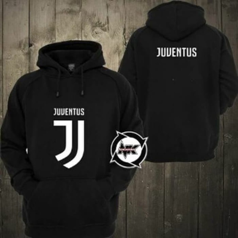 Detail Hoodie Polos Hitam Depan Belakang Nomer 22