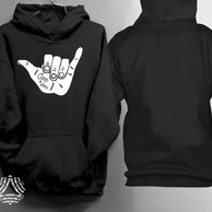 Download Hoodie Polos Hitam Depan Belakang Nomer 33