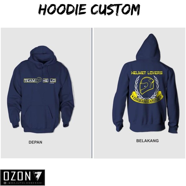 Detail Hoodie Polos Untuk Desain Nomer 20