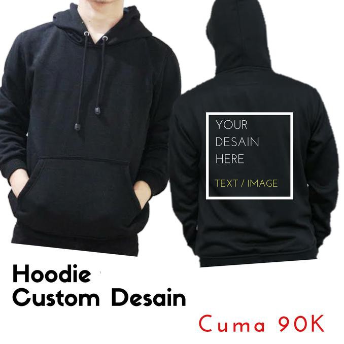 Detail Hoodie Polos Untuk Desain Nomer 37