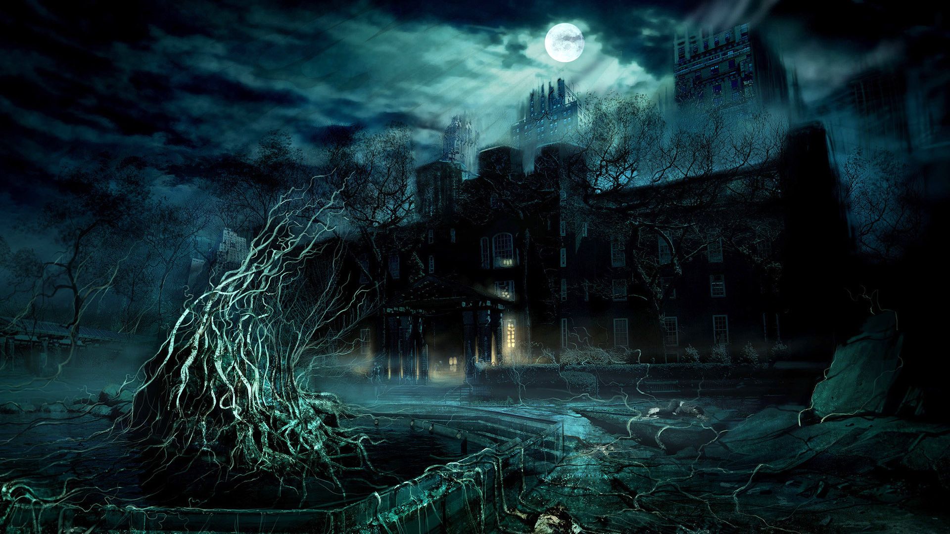 Detail Horror Wallpaper Hd Nomer 26