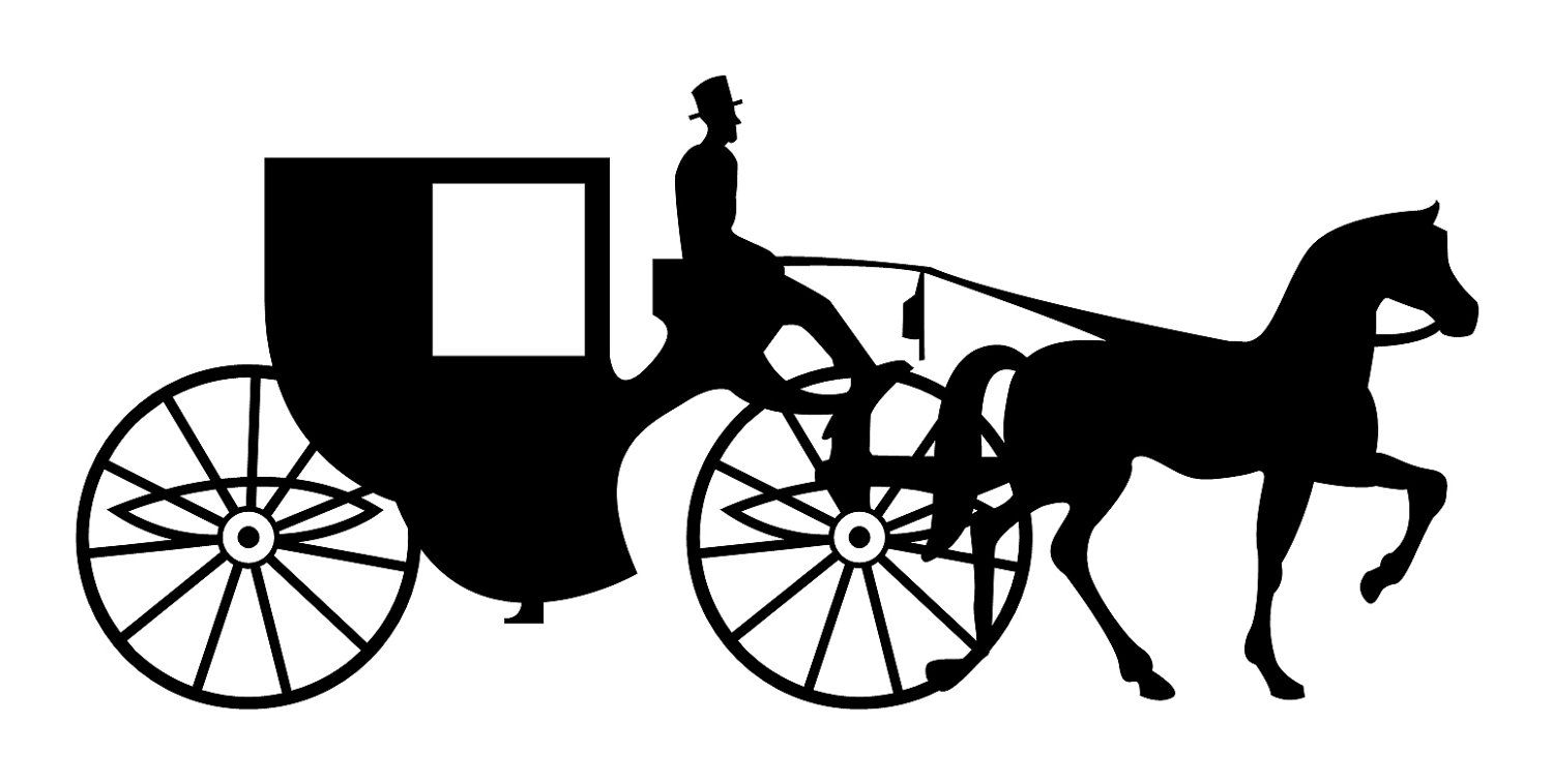Detail Horse And Carriage Clipart Nomer 2