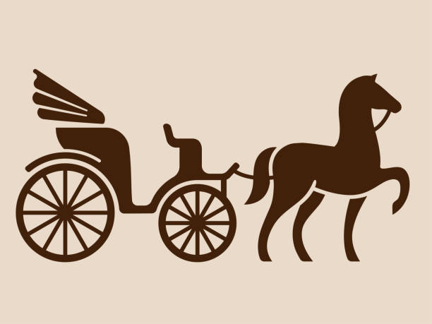 Detail Horse And Carriage Clipart Nomer 14