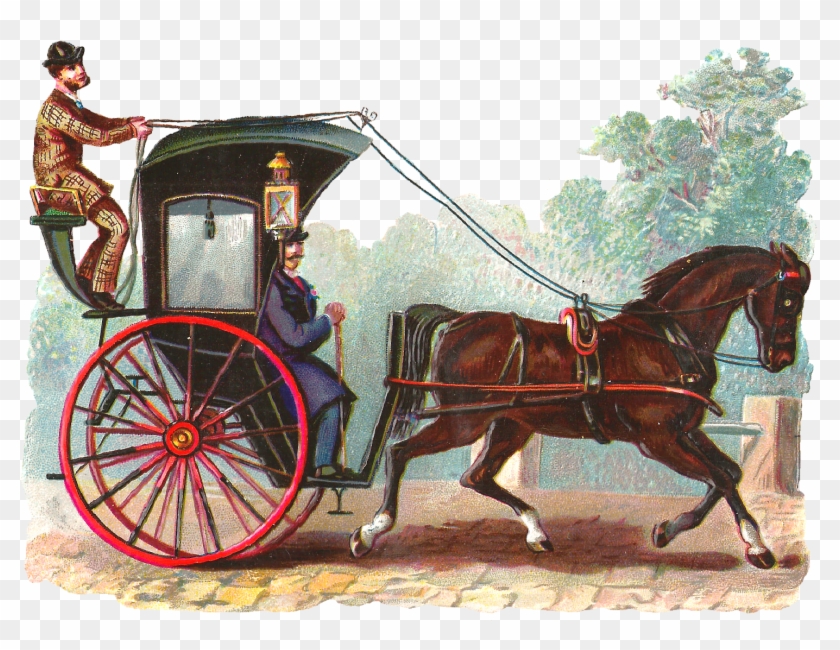 Detail Horse And Carriage Clipart Nomer 19