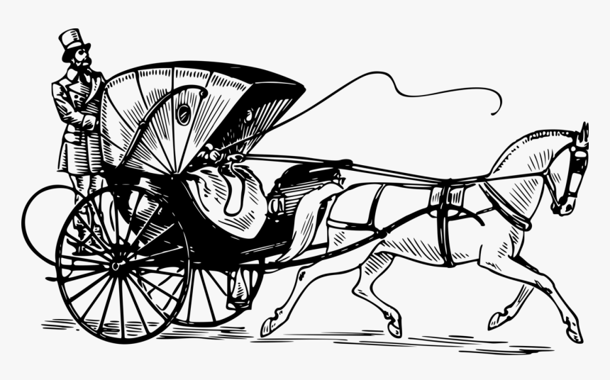 Detail Horse And Carriage Clipart Nomer 35