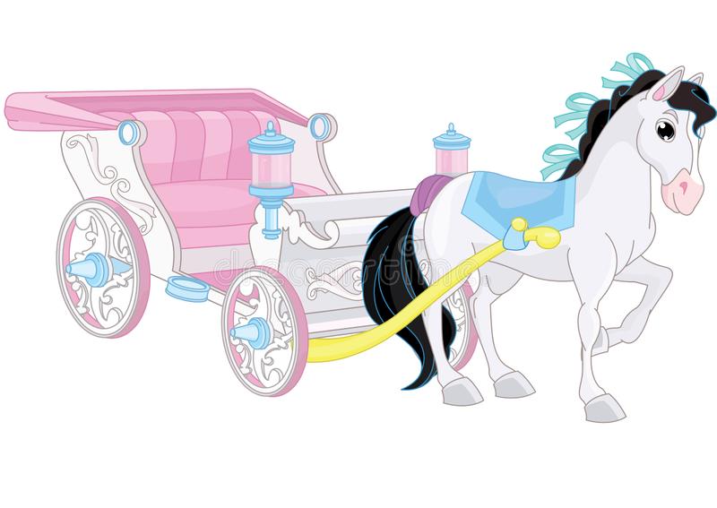 Detail Horse And Carriage Clipart Nomer 44