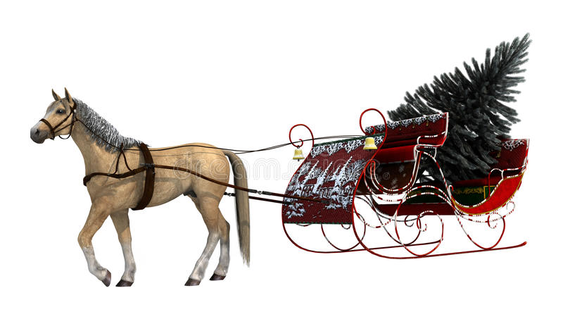 Detail Horse And Sleigh Clipart Nomer 12