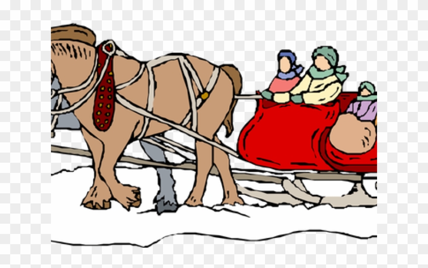Detail Horse And Sleigh Clipart Nomer 15