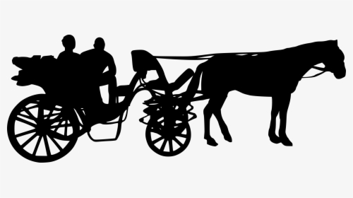 Detail Horse Drawn Carriage Silhouette Nomer 12