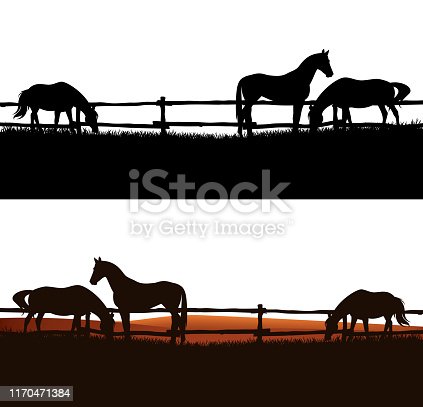 Detail Horse Fence Clipart Nomer 3
