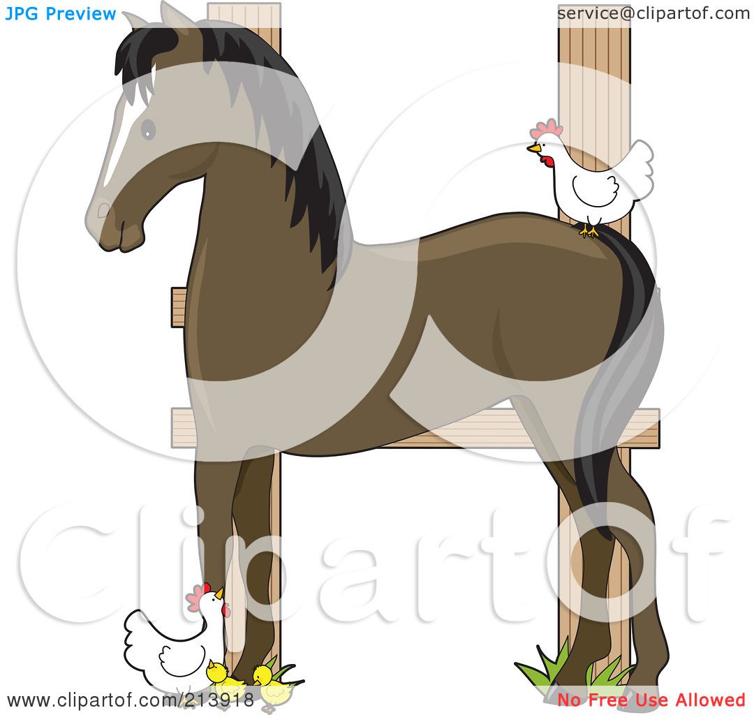 Detail Horse Fence Clipart Nomer 51