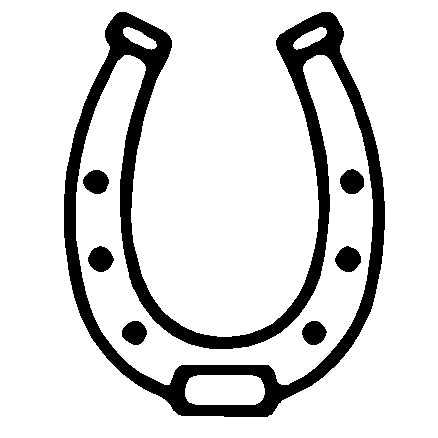 Detail Horse In Horseshoe Clipart Nomer 29