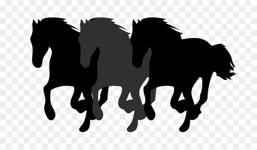 Download Horse Silhouette Transparent Background Nomer 34