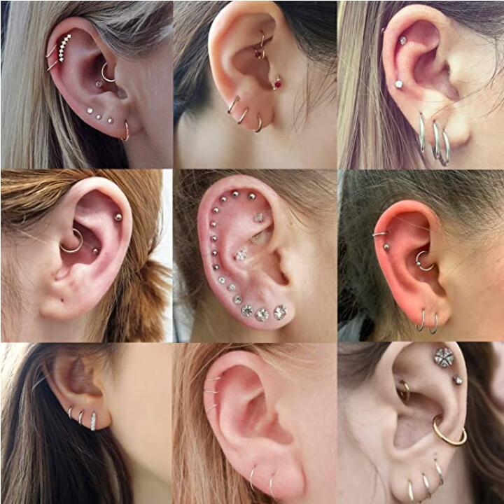 Detail Horseshoe Conch Piercing Nomer 22