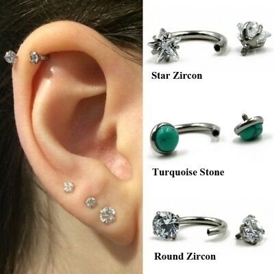 Detail Horseshoe Conch Piercing Nomer 44