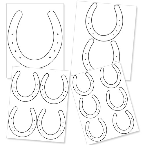 Detail Horseshoe Cutouts Nomer 52